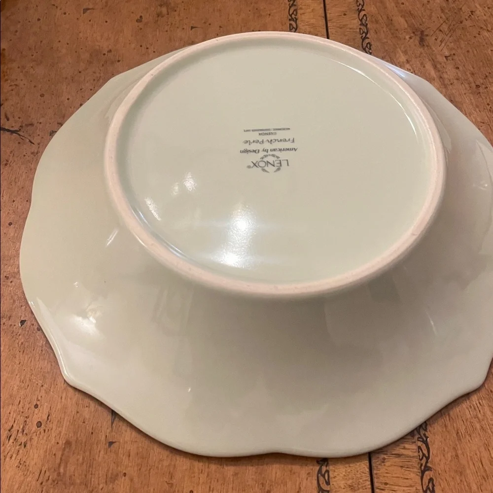 Set of 4 Lenox French Perle Pistachio Pasta Bowl